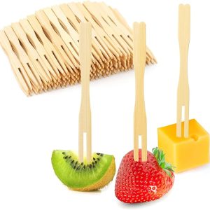 Bamboo Appetizer Forks