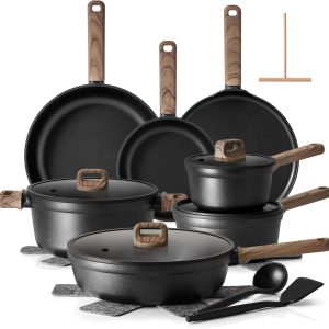 20Pcs Nonstick Pots and Pans Set